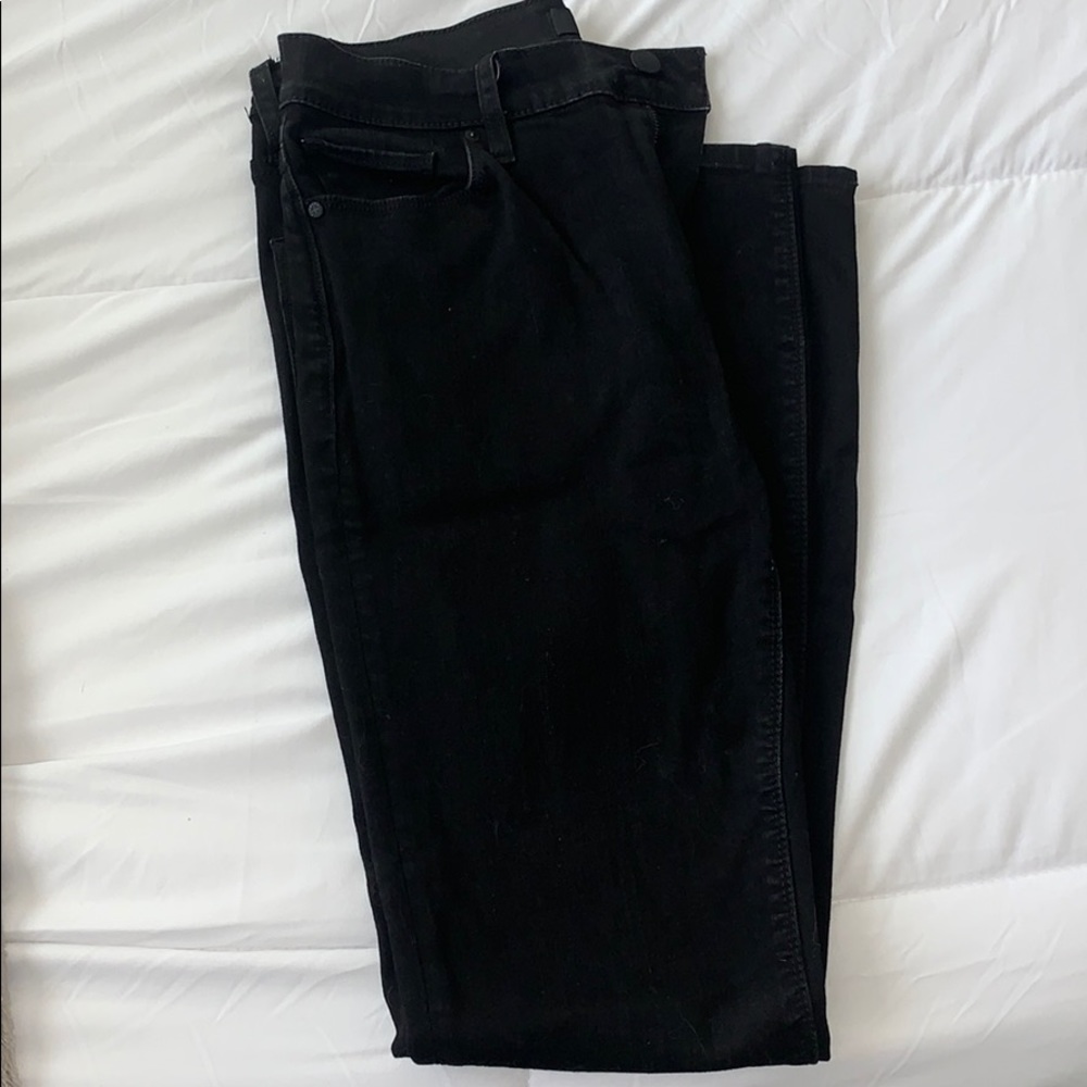 Black skinny Hudson jeans